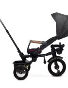 Toyz by Caretero Tricicleta pentru copii Toyz Saber Red pliabila multifunctionala cu spatar reglabil si pozitie de somn copertina si maner parinte cu inaltime reglabila pana la 25 kg