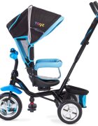 Toyz by Caretero Tricicleta pentru copii Toyz Timmy Pink cu scaun reversibilcontrol parentaldesign multifunctionalspatar reglabilcapotina pliabilamaxim 25kg