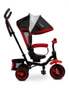 Toyz by Caretero Tricicleta pentru copii Toyz Timmy Rosie cu scaun reversibilcontrol parentaldesign multifunctionalspatar reglabilcapotina pliabilamaxim 25kg