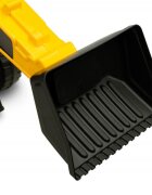 TOYZ Excavator fara pedale pentru copii CAT cu licentacupa mobila si claxon 12-36 luni sistem de siguranta anti-rasturnarespatiu de depozitare sub sezut