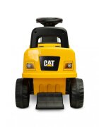 TOYZ Excavator fara pedale pentru copii CAT cu licentacupa mobila si claxon 12-36 luni sistem de siguranta anti-rasturnarespatiu de depozitare sub sezut