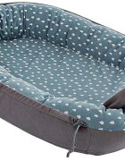 Traeumeland Cuib pentru bebelusi Drops Ocean Blue