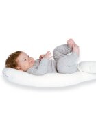 Traeumeland Perna pentru bebelusi Cuddly Nest Anthracite With White Stars