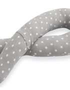 Traeumeland Perna pentru bebelusi Cuddly Nest Anthracite With White Stars