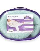 Traeumeland Perna pentru bebelusi Cuddly Nest Circles Mint