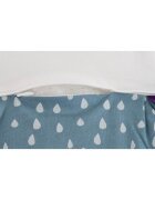 Traeumeland Sac de dormit Drops Ocean Blue 8086 cm