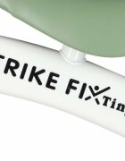 Trike Fix Bicicleta de echilibru fara pedale Tini V2 GreenWhite design cu patru roti roti EVA cadrul din otel carbon sarcina maxima 30 kg