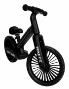 Trike Fix Bicicleta fara pedale pentru copii Glow Black cadru cu 20 moduri LED RGB ultra-usoara 3.6kg roti 12 EVA