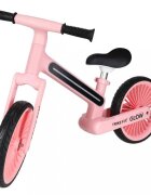 Trike Fix Bicicleta fara pedale pentru copii Glow Pink cadru cu 20 moduri LED RGB ultra-usoara 3.6kg roti 12 EVA