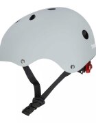 Trike Fix Casca de bicicleta pentru copii marime M (55-58 cm) lumina LED integrata si 11 orificii de ventilaie Grey