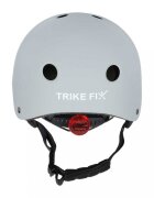 Trike Fix Casca de bicicleta pentru copii marime M (55-58 cm) lumina LED integrata si 11 orificii de ventilaie Grey
