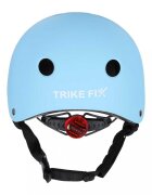Trike Fix Casca de bicicleta pentru copii marime M (55-58 cm) lumina LED integrata si 11 orificii de ventilaie Light Blue