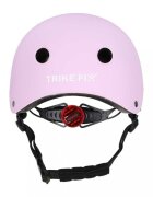Trike Fix Casca de bicicleta pentru copii marime M (55-58 cm) lumina LED integrata si 11 orificii de ventilaie Violet