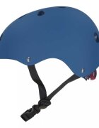 Trike Fix Casca de protectie pentru copii FIX S Blue S (48-54 cm) reglabila cu lumina LED sistem de prindere 11 orificii de ventilatie