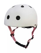 Trike Fix Casca de protectie pentru copii FIX S White S 48-54 cm reglabila cu lumina LED sistem de prindere 11 orificii de ventilatie