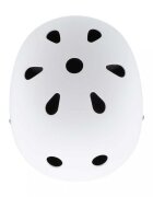 Trike Fix Casca de protectie pentru copii FIX S White S 48-54 cm reglabila cu lumina LED sistem de prindere 11 orificii de ventilatie