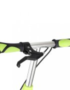 Trike Fix Trotineta pentru copii Green cu ghidon ajustabil roti luminoase LED frana de mana si de picior capacitate maxima 100 kg