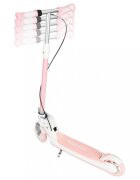 Trike Fix Trotineta pentru copii Pink cu ghidon ajustabil roti luminoase LED frana de mana si de picior capacitate maxima 100 kg