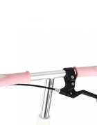 Trike Fix Trotineta pentru copii Pink cu ghidon ajustabil roti luminoase LED frana de mana si de picior capacitate maxima 100 kg
