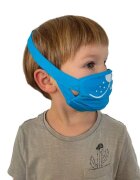 Trunki Set 2 masti faciale reutilizabile acoperitoare fata albastru