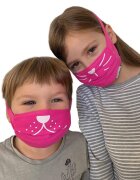 Trunki Set 2 masti faciale reutilizabile acoperitoare fata roz