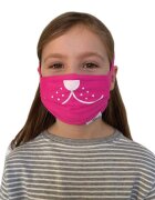 Trunki Set 2 masti faciale reutilizabile acoperitoare fata roz