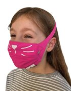 Trunki Set 2 masti faciale reutilizabile acoperitoare fata roz