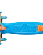 Trunki Trotineta pliabila albastru L cu ghidon reglabil curea si husa pentru transport greutate admisa 75 kg