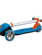 Trunki Trotineta pliabila albastru L cu ghidon reglabil curea si husa pentru transport greutate admisa 75 kg