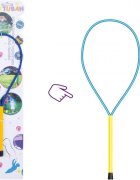 Tuban Bat cu inel pentru baloane de sapun 35 cm