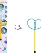 Tuban Bat cu inele pentru baloane de sapun Ring Mini Butterfly 20 cm
