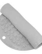 Tuban Covoras de baie antiderapant Alb 70x35 cm