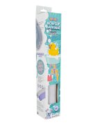 Tuban Covoras de baie antiderapant Alb 70x35 cm