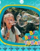 Tuban Set baloane de sapun gigant cu acesoriu multi fluture si solutie 400 ml