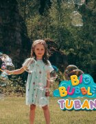Tuban Set baloane de sapun gigante accesoriu fluture + solutie 400 ml