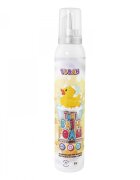 Tuban Spuma creativa pentru baie si slime Tubi culoarea galben 200 ml