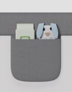 Tulano Bariera de protectie pentru copii Cover 30 Grey 200 cm cu inaltime reglabila 67-83 cmrabatabilahusa respirabilabuzunar accesorii integratcompatibila cu saltele cu grosime 10-28 cm