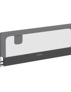 Tulano Bariera de protectie pentru copii Cover 30 Grey 200 cm cu inaltime reglabila 67-83 cmrabatabilahusa respirabilabuzunar accesorii integratcompatibila cu saltele cu grosime 10-28 cm