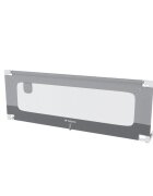 Tulano Bariera de protectie pentru copii Cover 40 Grey 200x70 cm cu structura ultra-reglabilahusa respirabilabuzunar accesorii integratcompatibila cu saltele cu grosime 10-28 cm
