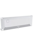 Tulano Bariera de protectie pentru copii Cover 40 WhiteGrey 200x70 cm cu structura ultra-reglabilahusa respirabilabuzunar accesorii integratcompatibila cu saltele cu grosime 10-28 cm