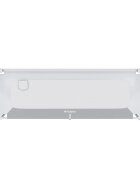 Tulano Bariera de protectie pentru copii Cover 40 WhiteGrey 200x70 cm cu structura ultra-reglabilahusa respirabilabuzunar accesorii integratcompatibila cu saltele cu grosime 10-28 cm