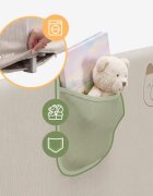 Tulano Bariera de protectie pentru copii Cover 55 Beige 150 cmpliabila ultracompactinaltime reglabila 47-72 cmhusa detasabilabuzunar accesoriicompatibila cu saltele cu grosime 5-25 cmgeanta transport inclusa