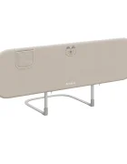 Tulano Bariera de protectie pentru copii Cover 55 Beige 150 cmpliabila ultracompactinaltime reglabila 47-72 cmhusa detasabilabuzunar accesoriicompatibila cu saltele cu grosime 5-25 cmgeanta transport inclusa