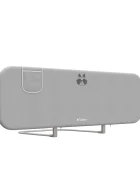 Tulano Bariera de protectie pentru copii Cover 55 Grey 150 cmpliabila ultracompactinaltime reglabila 47-72 cmhusa detasabilabuzunar accesoriicompatibila cu saltele cu grosime 5-25 cmgeanta transport inclusa