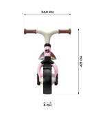 Tulano Bicicleta fara pedale Ride On Tulani Scout 15 Pink cu sezut reglabilroti evacadru rezistentsistem limitare viraj