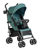 Tulano Carucior sport compact Davos 35 GreenBlack roti din PU cu suspensiicapotina XXL cu fereastrainclude husa picioareplasa insectesuport pahar6luni-4 ani sau maxim 22kg