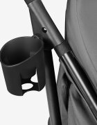 Tulano Carucior sport compact Davos 35 GreyBlack roti din PU cu suspensiicapotina XXL cu fereastrainclude husa picioareplasa insectesuport pahar6luni-4 ani sau maxim 22kg