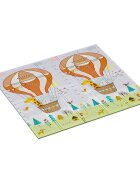 Tulano Covor de joaca pliabil copii Gioco 10 CityBalloon 180x200 cm din spuma XPECcu doaua fetesuprafata impermeabilageanta inclusa