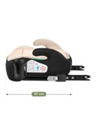 Tulano Inaltator auto copii I-Size cu isofix Avignon Cabby 30 Beige-Black 125-150 cmsuport pahar inclushusa din material ultra softomologat R129