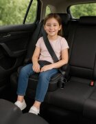 Tulano Inaltator auto copii I-Size cu isofix Avignon Cabby 30 Black 125-150 cmsuport pahar inclushusa din material ultra softomologat R129